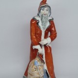 Mos Craciun (Mos Gerila) - bibelou portelan romanesc (RAR), vechi, vintage