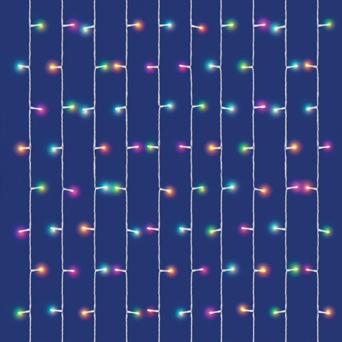 Perdea de lumini LED SMART RGB, iSparkle, 120 LED, IP44