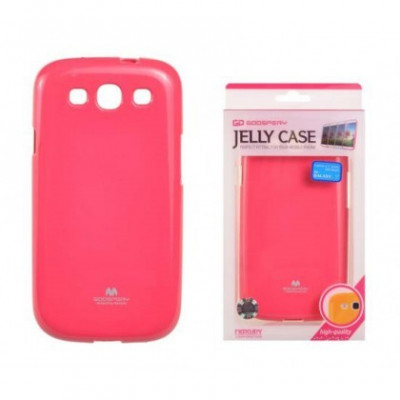 Husa Mercury Jelly Samsung J100H Galaxy J1 Pink Blister foto