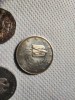 Lot vintage argint de 3 monede, Europa