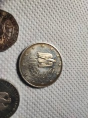 Lot vintage argint de 3 monede