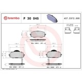 Placute frana Hyundai I20 I (Pb Pbt) 08.08-12.15, I20 2 (Gb Ib) 11.14-08.21, I20 2 Hatchback Van (Gb Ib) 11.14-, Fata, BREMBO
