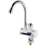 Robinet Electric Incalzire Instantanee Waterfall Well, 3000W, Afisaj LED, Rotatie 360&deg;, Apa Calda 5 Secunde, Protectie Supraincalzire