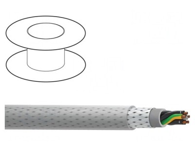 Cablu ecranat MACHFLEX 7x1mm2 tresă cupru cositorit foto
