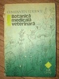Botanica medicala veterinara Constantin Statescu