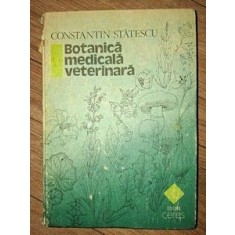 Botanica medicala veterinara Constantin Statescu