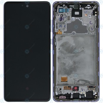 Samsung Galaxy A72 (SM-A725F SM-A726B) Unitate de afișare completă superb violet GH82-25463C GH82-25624C