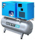 Compresor Aer Evert 500L, 400V, 5.5kW EVERTHDVT3G7-10-500