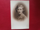 fotografie perioada interbelica,tip carte postala .distinsa doamna