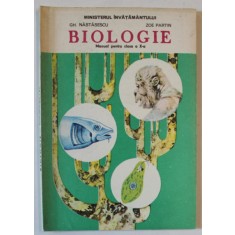 BIOLOGIE , MANUAL PENTRU CLASA A X - A de GH. NASTASESCU si ZOE PARTIN , 1996