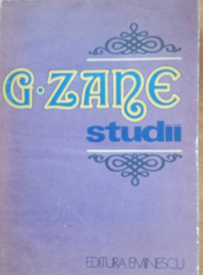 G. ZANE - STUDII, 1980 foto