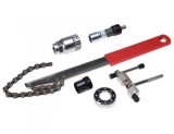 Set chei reparatii biciclete,extractor,blocator,presa,cheie spite Cod:AWR9112