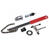 Set chei reparatii biciclete,extractor,blocator,presa,cheie spite Cod:AWR9112