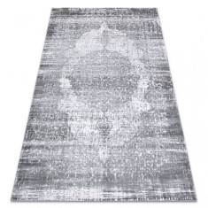 Covor acril VALS 09990A C53 78 gri deschis / gri inchis, 240x340 cm