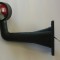Lampa gabarit auto BestAutoVest 12V, cu cot de 90 grade, 21 cm, stcila rosie/alba, 1 buc. AutoDrive ProParts