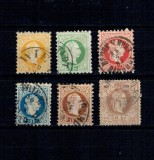 Austria 1867 - Franz Iosif, uzuale, stampilate