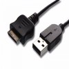 Cablu USB Incarcare/Date VHBW pentru Sony PSP Go, PSP-N1000, PSP-N1001, 1.2m