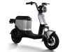 Bicicleta electrica tip scuter ZT-05-A, motor 350W, baterii 48V 12Ah, viteza 25km/h, autonomie 32km, nu necesita permis - Argintiu