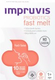 Probiotice Fast Melt cu aroma de piersica, 10 plicuri, Impruvis
