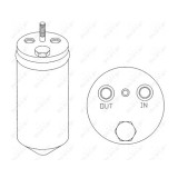 Uscator condensator aer conditionat Daewoo Matiz (Klya) Nrf 33149