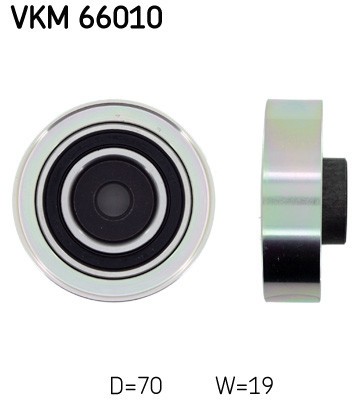 SKF VKM 66010 Rola ghidare/conducere, curea transmisie