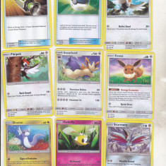 bnk crc Cartonase de colectie - Pokemon 2017 - 45 diferite