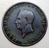 Medalie Olanda Willem Prins van Oranje Nassau 1814, Cupru/Bronz, 23mm