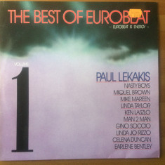 Best Of Eurobeat is energy disc vinyl lp selectii muzica italo disco synth pop