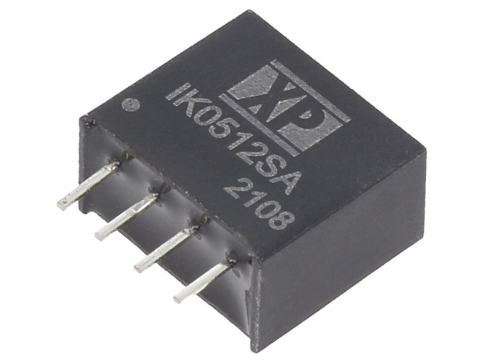 Conector DC-DC 5V la 12V, 250mW