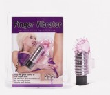 Stimulator Clitoris Finger Ring Lybaile, Vibratii, TPR, 7.6cm, Baterii Incluse, Jucarie Erotica Deget