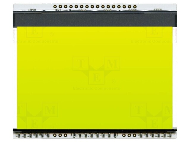 Iluminare de Fundal LED Galben-Verde 78x64mm