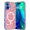 Techsuit - Sparkly Glitter MagSafe - iPhone 16 Plus - Pink
