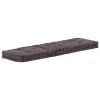 VidaXL Pernă podea canapea din paleți antracit 120 x 40 x 7 cm bumbac 48675