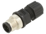 Mufă M12 8-PIN tată IP67 DeviceNet/CANopen