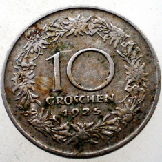 7.135 AUSTRIA 10 GROSCHEN 1925