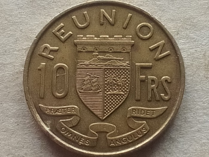 REUNION-10 FRANCS 1964