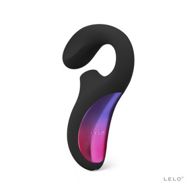 LELO Enigma Dual Stimulation Sonic Massager Black foto