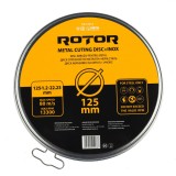 Disc abraziv pentru metal+inox ROTOR 125*1,2*22,23 set 10 Innovative ReliableTools