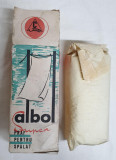 Produs din Epoca de Aur 1977 - ALBOL praf pentru spalat CONTINUT original RAR
