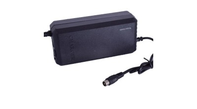 &amp;Icirc;ncărcător de baterii de 36V 1,8A cu conector Jack (rotund) pentru acumulatori cu plumb &amp;icirc;nchis, acumulatori cu gel, biciclete electrice foto