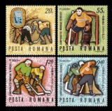 Cumpara ieftin ✅ RO 1970 LP 718 " C.M. de Hochei pe Gheata " , serie , MNH