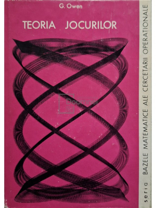 G. Owen - TEORIA JOCURILOR (editia 1974)