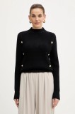 Morgan pulover culoarea negru, MCOOL