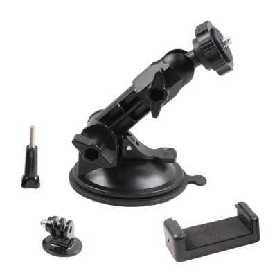 Sistem de prindere cu ventuza, marca Surewo, a camerelor sport GoPro Hero 13,12,11,10,9,8,7,6,5, DJI Osmo Action, SJCAM foto