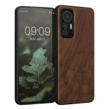 Husa Kwmobile pentru Xiaomi 12 Lite, Lemn, Maro, 59408.01, Carcasa