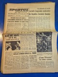 ziarul sportul popular 17 mai 1966 - fotbal progresul,minerul baia mare