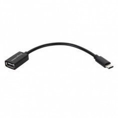 Adaptor USB 3.0-C la USB-A OTG Negru, KM1246