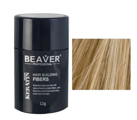 Pudra fibre din par natural blond Beaver 12g