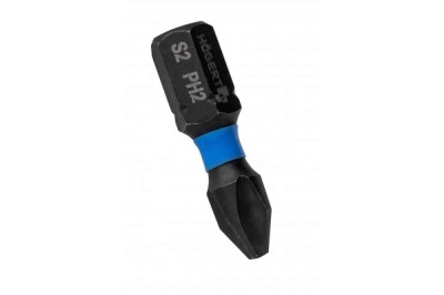 Set 20 biti impact 1/4 PH2, otel S2 rezistent foto