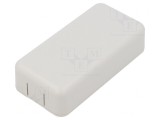 Carcasă Universală ABS Gri 40x80x20mm